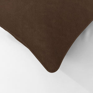 Meraki Cushion Cover | Cocoa Brown - Home Crayons