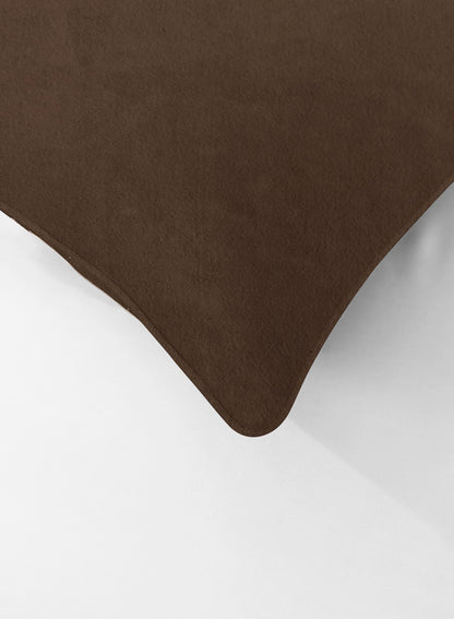 Meraki Cushion Cover | Cocoa Brown - Home Crayons