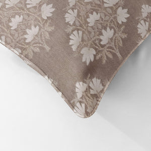 Flavia Cushion Cover | Brown - Home Crayonss