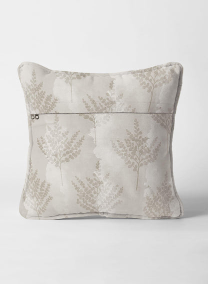 Farella Cushion Cover | Chrome White - Home Crayons