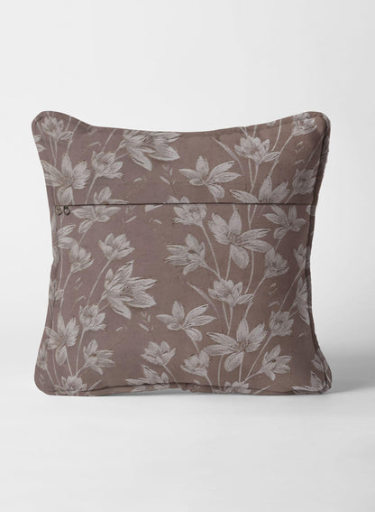 Flavia Cushion Cover | Brown - Home Crayonss