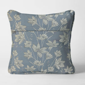 Flavia Cushion Cover | Turkish Blue - Home Crayonss