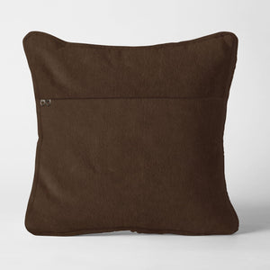 Meraki Cushion Cover | Cocoa Brown - Home Crayons
