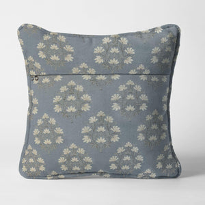 Flavia Cushion Cover | Turkish Blue - Home Crayonss