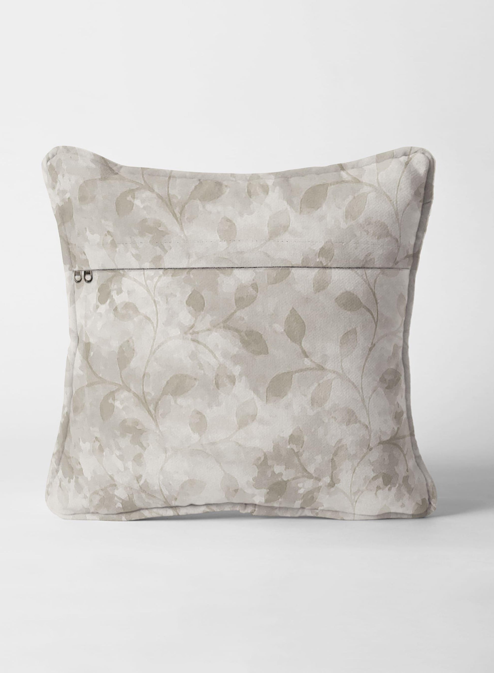 Farella Cushion Cover | Chrome White - Home Crayons