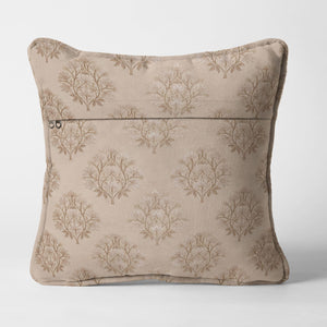 Flavia Cushion Cover | Almond Frost - Home Crayonss