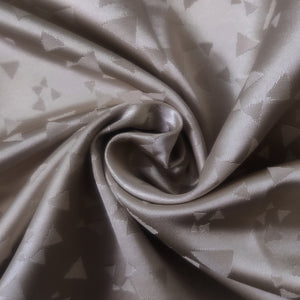 Elwana Jacquard Room Darkening Curtains | Brown | Set of 2 (Pattern 3)