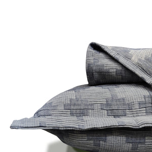 Cambric Pure Cotton AC Blanket With 2 Pillow Covers | California King Size | Blue